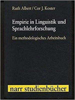 cover image of Empirie in Linguistik und Sprachlehrforschung